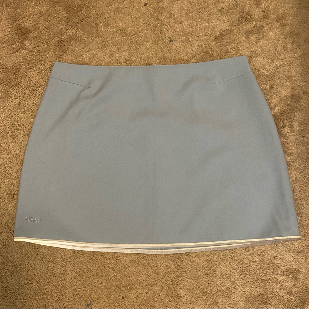 HEAD vintage tennis skirt icy blue